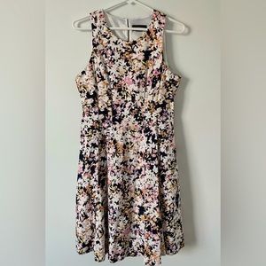 Liz Claiborne Sleeveless Floral Dress- NWOT